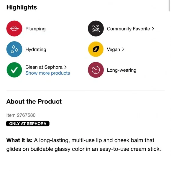 Haus Labs By Lady Gaga - Blushbalm Glassy Watermelon & Black Mascara Bundle- NWT - Picture 8 of 9